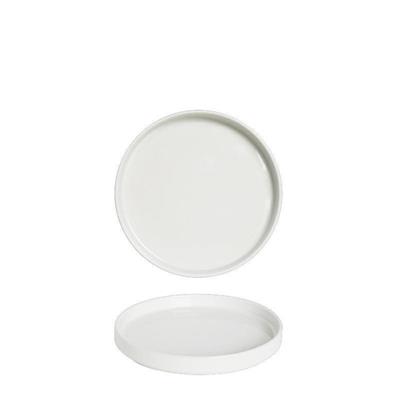 PIATTO OSLO PIANO 28 CM BIANCO