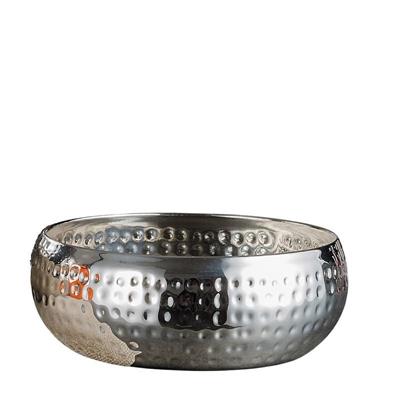 CENTROTAVOLA IN ACCIAIO D. 16 X H 6 CM