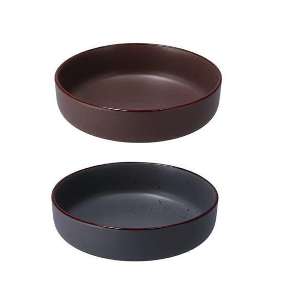 PIATTO FONDO CERAMICA JULES D. 19 X H 5 CM ASS