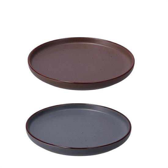 PIATTO PIANO CERAMICA JULES D. 27 X H 3 CM ASS