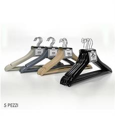 GRUCCIA IN LEGNO 4 COLORI ASS. CONF. 5 PZ