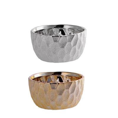 VASO CERAMICA NATALIZIO D. 16 X H 8 CM ASS