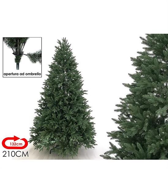 ALBERO DI NATALE NORDICO 2,10 MT 1260 RAMI