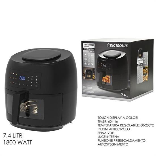 FRIGGITRICE AD ARIA 7,4 LT DIGITAL MAX 1800 W