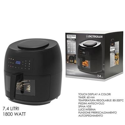 FRIGGITRICE AD ARIA 7,4 LT DIGITAL MAX 1800 W