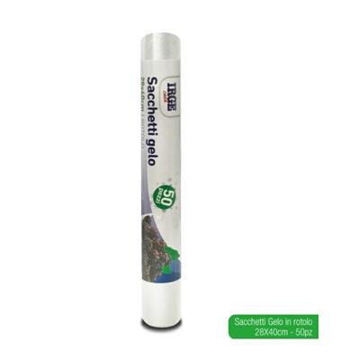 SACCHETTO GELO ROTOLO 28 X 40 CONF. 50 PZ