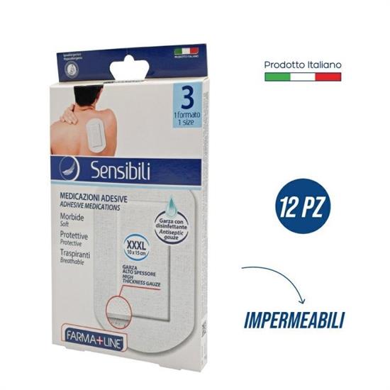 CEROTTI TNT ALTA PROTEZIONE XXL 10 X 15 CM CONF. 3 PZ