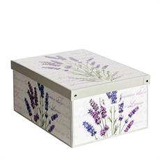 BAULE BAULETTO IN CARTONE CON MANIGLIE 50 X 40 X 25 CM