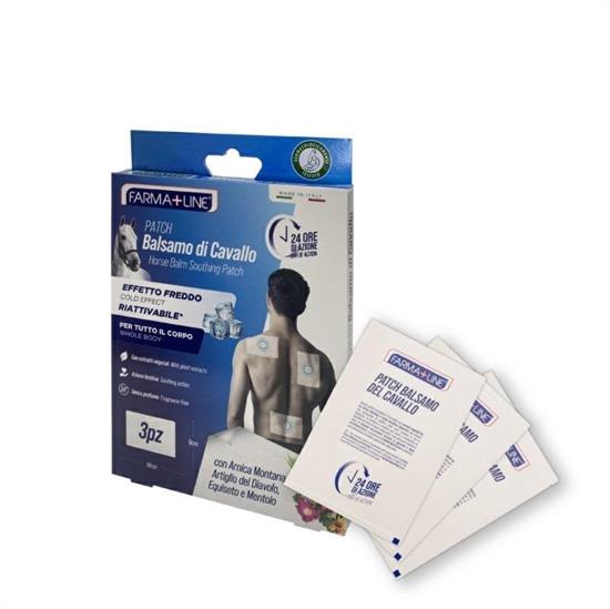CEROTTO BALSAMO DI CAVALLO 8 X 21,5 CM CONF. 3 PZ