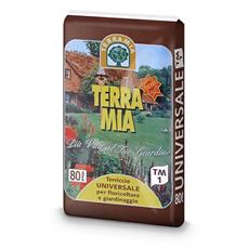 TERRICCIO SUBSTRATO COLTIVAZIONE MISTO TERRA MIA 80 LT