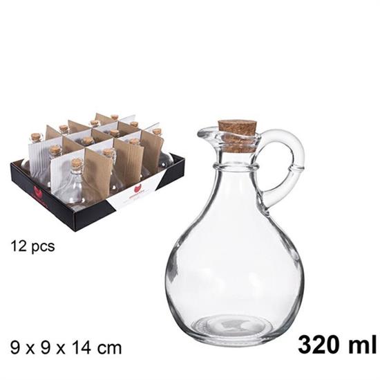 BOTTIGLIA IN VETRO SIVIGLIA PER OLIO 320 ML TAPPO SUGHERO