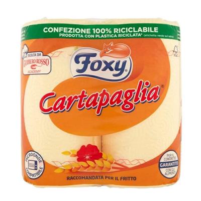 CARTA CUCINA FOXY CARTAPAGLIA 2 ROTOLI MAXI