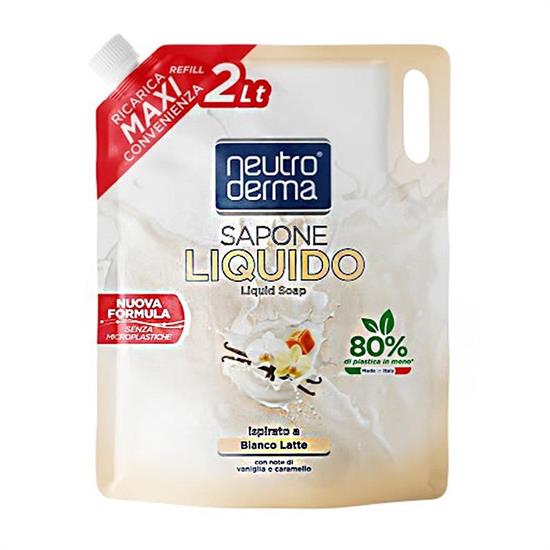 NEUTRODERMA RICARICA SAPONE LIQUIDO 2 LT LATTE BIANCO
