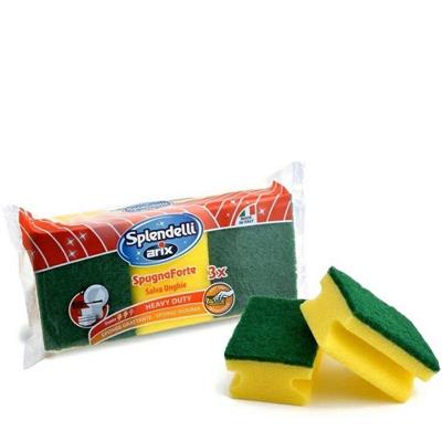 ARIX SPUGNA ABRASIVA CON IMPUGNATURA 3 PZ