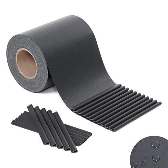 BANDA PRIVACY IN PVC H 19 X 35 MT + 25 CLIPS ANTRACITE