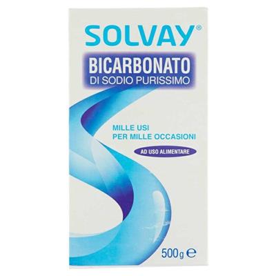 BICARBONATO DI SODIO SOLVAY 500 GR