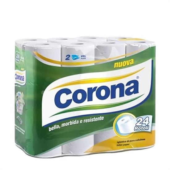 CARTA IGIENICA CORONA 24 PZ