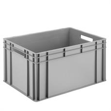 CASSETTA EUROBOX 60 X 40 X H 32 CM GRIGIO