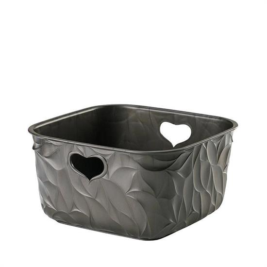 CESTINO TUTTO QUI COLORE ANTRACITE