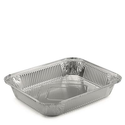 CONTENITORE RETTANGOLARE ALLUMINIO CON COPERCHIO 8 POR 25 PZ