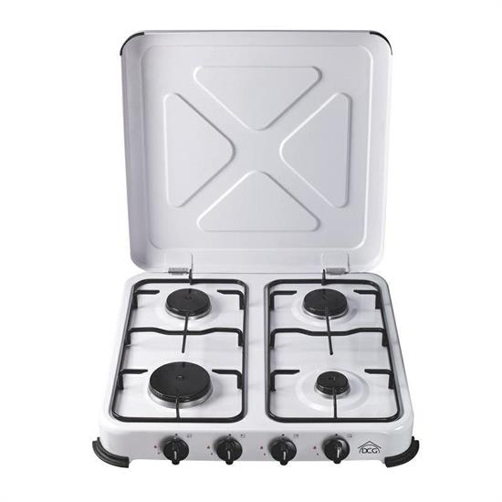 FORNELLO GAS 4 FUOCHI 54 X 53,5 X 11 CM