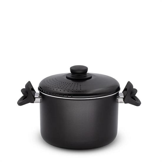 PENTOLA SCOLI' FUOCO&IDEE 22 CM LIGHT COPERCHIO AUTOBLOCCAN