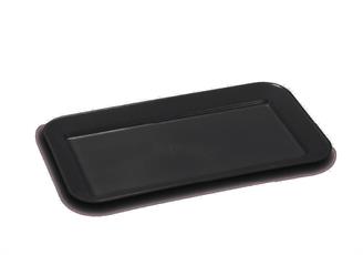 PIATTO RETTANGOLARE SALUMI 30 X 16 CM NERO ART. 4600RC1/N