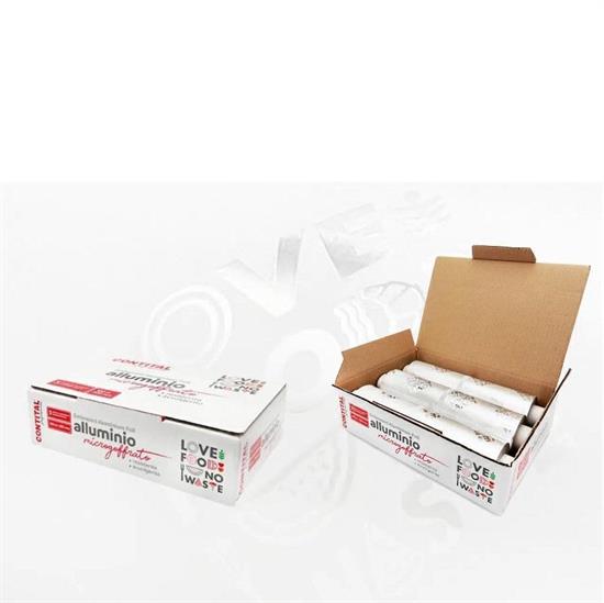 ROTOLO ALLUMINIO MICROGOFFRATO 330 MM