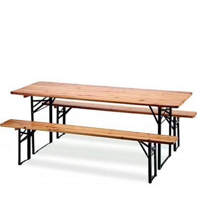 SET BIRRERIA 220 X 70 TAVOLO + 2 PANCHE