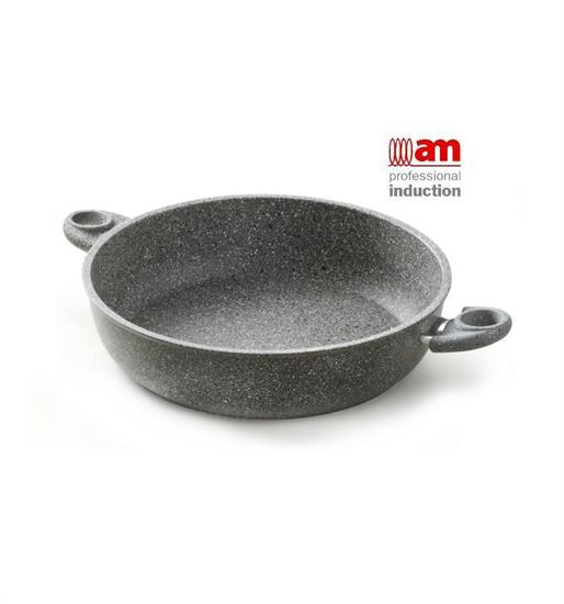 TEGAME CUORE DI PIETRA ALTO 2 MANICI PER INDUZIONE 24 CM