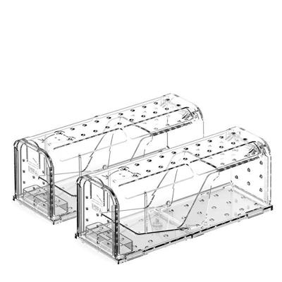 TRAPPOLA PER TOPI IN POLICARBONATO SET 2 PZ