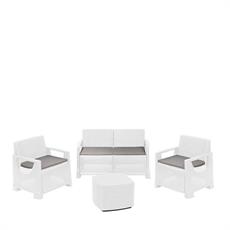 SET DA GIARDINO BELLAGIO BIANCO