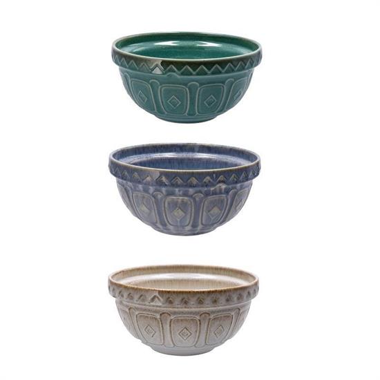 CIOTOLA IN CERAMICA WIRTZ D. 22 X H 11 CM 3 COLORI ASS