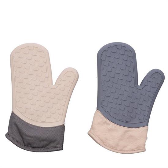 GUANTO CUCINA IN SILICONE 18 X 28 CM 2 COLORI ASS