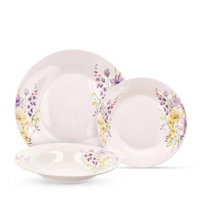 PIATTO PORCELLANA SERVIZIO 18 PZ