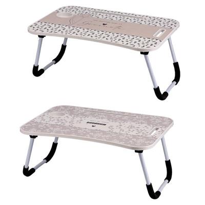 TAVOLO PIEGHEVOLE MDF + FERRO 60 X 20 X H 26 CM 2 ASS