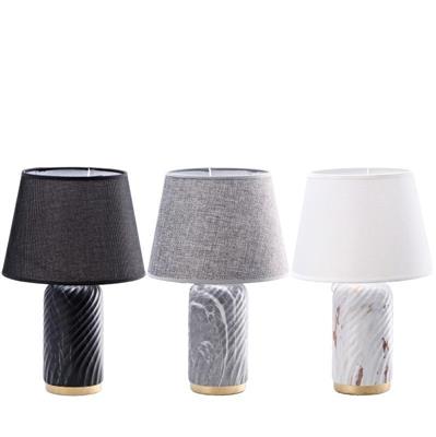 LAMPADA CERAMICA JELIS D. 25 X H 40 CM 3 COLORI ASS