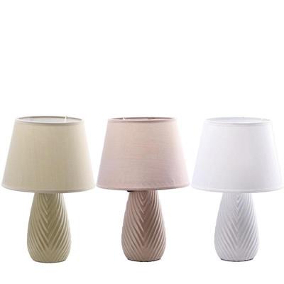 LAMPADA CERAMICA LIORA D. 25 X H 39 CM 3 COLORI ASS