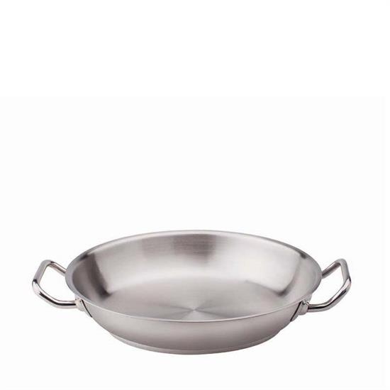 TEGAME INOX 18/10 2 MANICI 28 CM