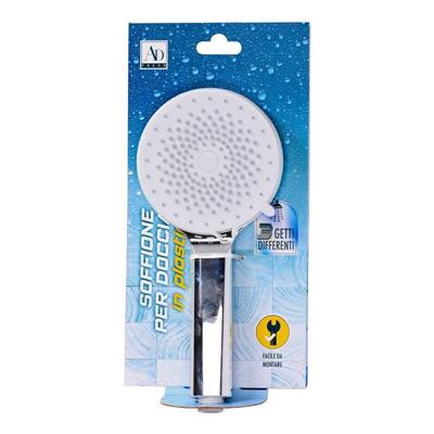DOCCINO SOFFIONE DOCCIA PLASTICA 3 FUNZIONI