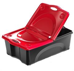 CONTENITORE ROTOBOX 27 LT BLACK LINE