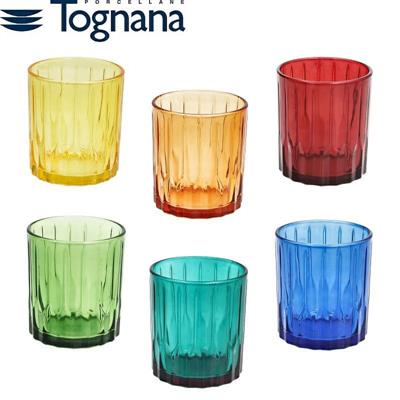 BICCHIERE LOUNGE 350 CC CONF. 6 PZ GLASS LOUNGE MULTICOLOR