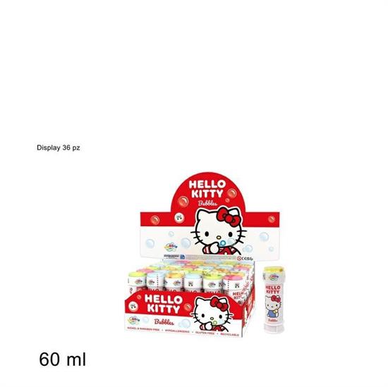 GIOCO BOLLE DI SAPONE 60 ML HELLO KITTY CONF. 36 PZ