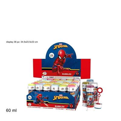 GIOCO BOLLE DI SAPONE 60 ML SPIDERMAN CONF. 36 PZ