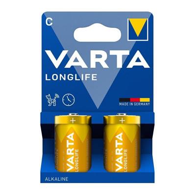 BATTERIA LONGLIFE C ALKALINA 1,5 V CONF. 2 PZ