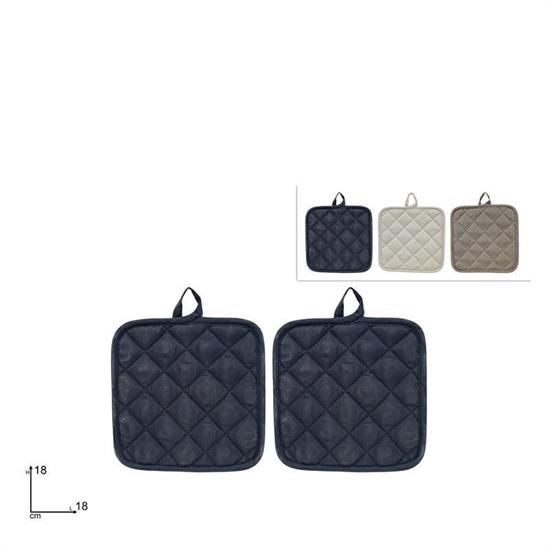 PRESINE COTONE SET 2 PZ 18 X 18 CM 3 COLORI ASS