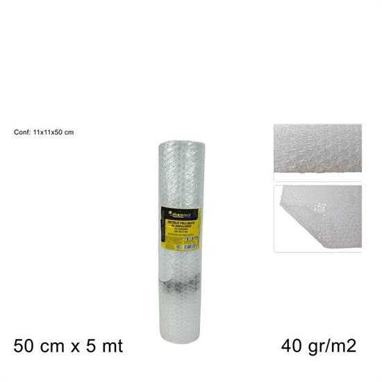 ROTOLO FOGLIO PER IMBALLAGGIO 50 CM X 5 MT