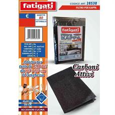 FILTRO PER CAPPA 40 X 80 CARBONI ATTIVI