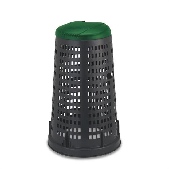 TRESPOLO FUSTO NERO COPERCHIO VERDE 100 LT
