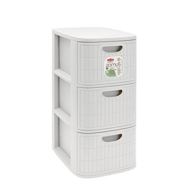 CASSETTIERA DOMUS 3 BIANCO POLVERE